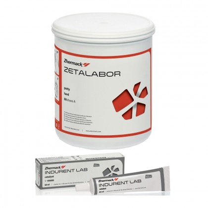 Zhermack Zetalabor Lab Putty 2.6kg C400790 INCLUDES 1 x Indurent LAB 60ml Activator